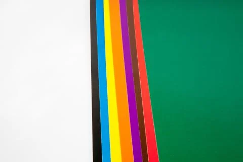 Colourful Paper Foto stock