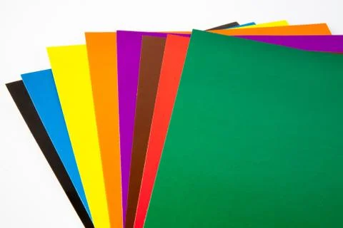 Colourful Paper Stock Photos