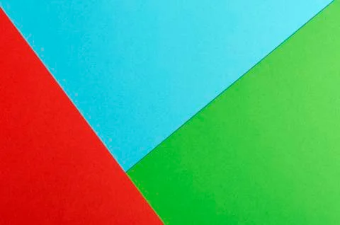 Colourful Papers In Abstract Forms Foto stock