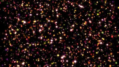 Colourful Particles Stock Illustration