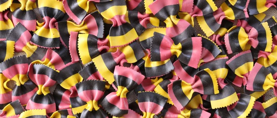 Colourful pasta background Foto stock