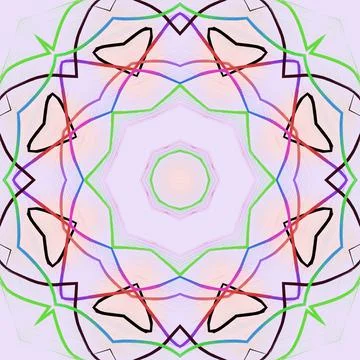 Colourful pattern design. イラスト素材