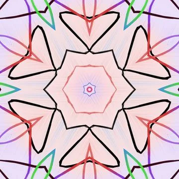 Colourful pattern design. Stock Illustration