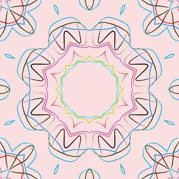 Colourful pattern design. Stock Illustration
