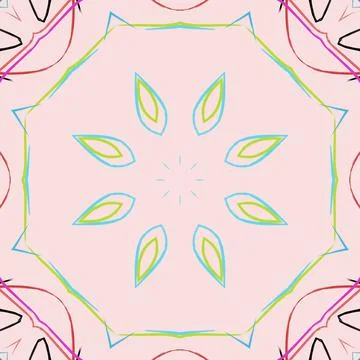 Colourful pattern design. Stock Illustration