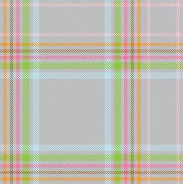 Colourful Plaid textured Seamless Pattern Stock Illustration