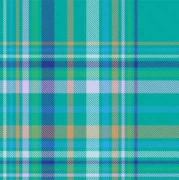 Colourful Plaid textured Seamless Pattern Stock Illustration
