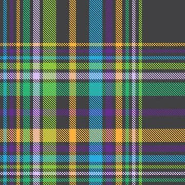 Colourful Plaid textured Seamless Pattern Illustrazione stock