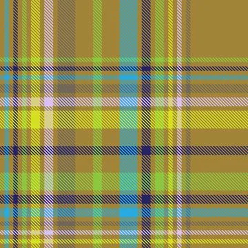 Colourful Plaid textured Seamless Pattern Stock Illustration