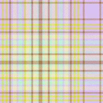 Colourful Plaid textured Seamless Pattern Stock Illustration