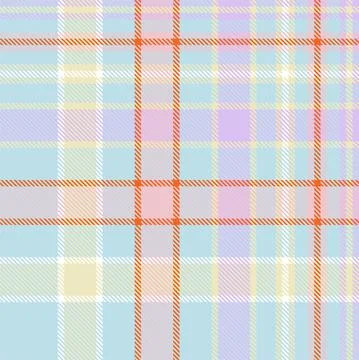 Colourful Plaid textured Seamless Pattern Illustrazione stock
