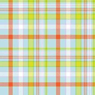 Colourful Plaid textured Seamless Pattern Illustrazione stock