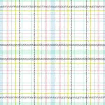 Colourful Plaid textured Seamless Pattern Illustrazione stock