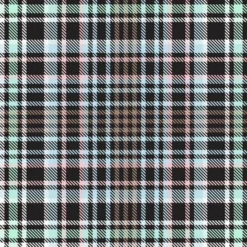 Colourful Plaid textured Seamless Pattern Stock Illustration