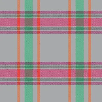 Colourful Plaid textured Seamless Pattern 스톡 일러스트