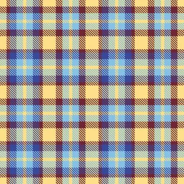 Colourful Plaid textured Seamless Pattern Illustrazione stock