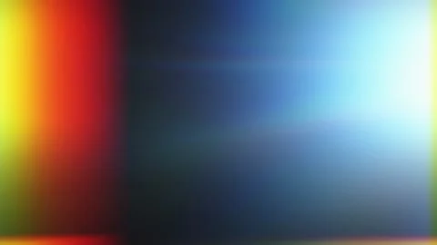 Colourful play of light passing through a prism. Footage transition. Stock Footage 149316883