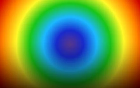 Colourful rainbow gradient background Stock Illustration