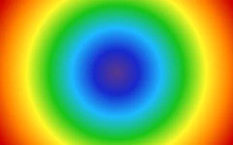 Colourful rainbow gradient background Illustrazione stock