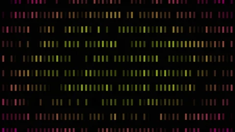 Colourful rectangular line particle motion and movement outward Stock Footage 175840771