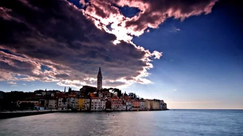 Colourful Rovinj Video stock 7910026