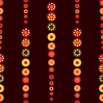 Colourful seamless background hand drawn Illustrazione stock