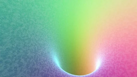 Colourful seamless looping travel inside 3d tunnel Stock Footage 337248543