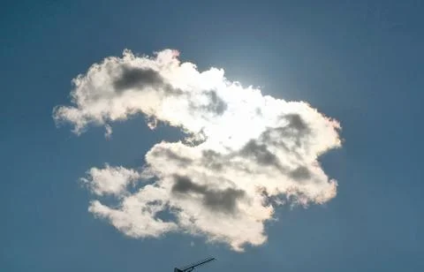 Colourful Sky and Dramatic Clouds During Sunset in Summer 2023 Stock Photos