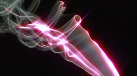 Colourful smoke Stock Footage 8536115