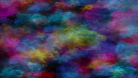 Colourful smoke moving Stock Footage 91288128