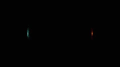 Colourful Sphere  Particles with lens flare  Glowing abstract background or   Stock Footage 66499648