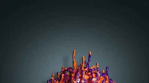 Colourful splash Video stock 35152881