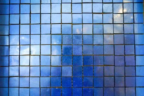 Colourful square tiles texture background Stock Photos