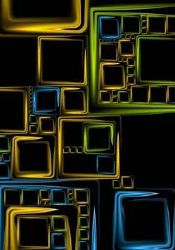 Colourful squares vector pattern Colourful squares vector pattern Copyrigh... Stock Photos