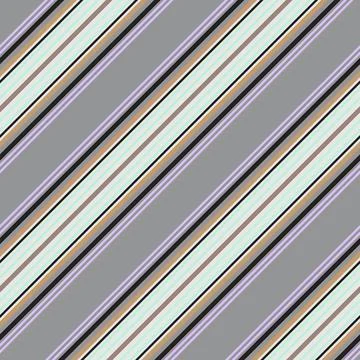 Colourful Stripe seamless pattern background in diagonal style Stock Illustration