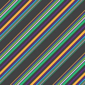 Colourful Stripe seamless pattern background in diagonal style Illustrazione stock