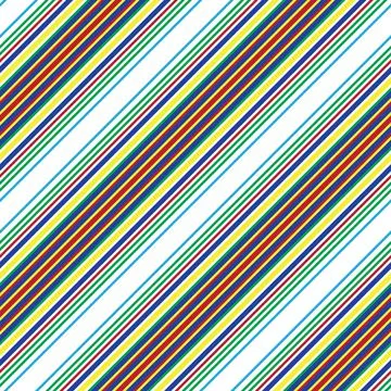 Colourful Stripe seamless pattern background in diagonal style Illustrazione stock
