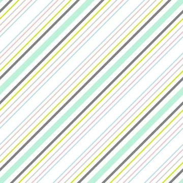 Colourful Stripe seamless pattern background in diagonal style Illustrazione stock