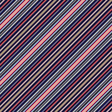 Colourful Stripe seamless pattern background in diagonal style Illustrazione stock