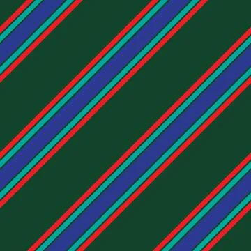 Colourful Stripe seamless pattern background in diagonal style Stock Illustration