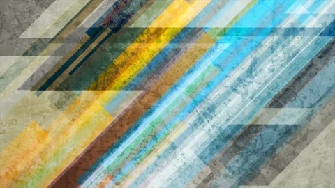 Colourful stripes motion background Stock Footage 305158880