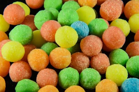 Colourful sweets Stock Photos