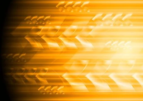 Colourful tech background with arrows. Vector design eps 10 Colourful tech... Foto stock