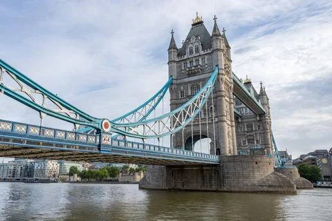 Colourful Tower Bridge Stock Photos