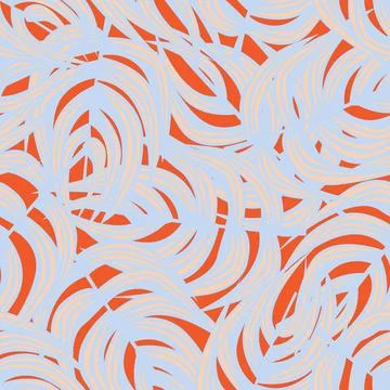 Colourful Tropical Leaf Seamless Pattern Design Stock Illustration