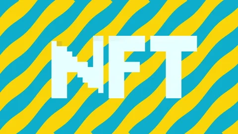 Colourful Vivid Abstract Crypto Background Animation. NFT Crypto Blockchain, non Stock Footage 194004247