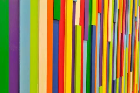 Colourful wall Stock-Fotos