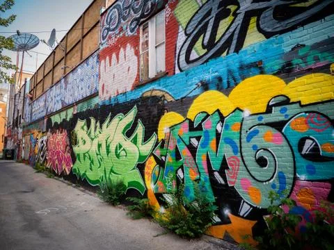 Colourful wall Stock Photos