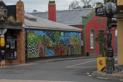 Colourful wall Stock Photos