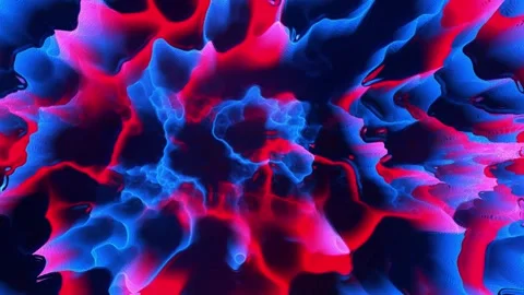 Colourful Waves Background Video stock 273696887